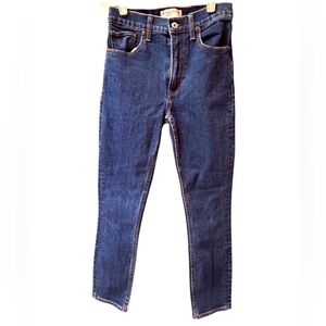 Abercrombie and Fitch skinny, high-rise jeans